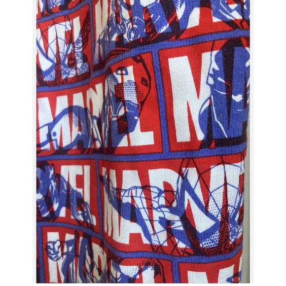 Marvel Comics Jogger Sleep Organic Cotton Pants Spiderman Logo Size XS Disney - Picture 3 of 3